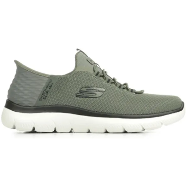 Skechers Lage Sneakers Groen, vergelijk prijzen bij 1 winkel