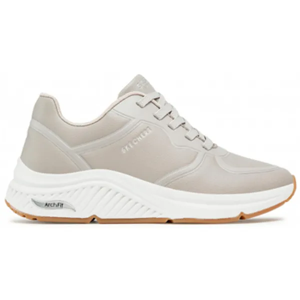 Skechers Lage Sneakers Beige, vergelijk prijzen bij 1 winkel