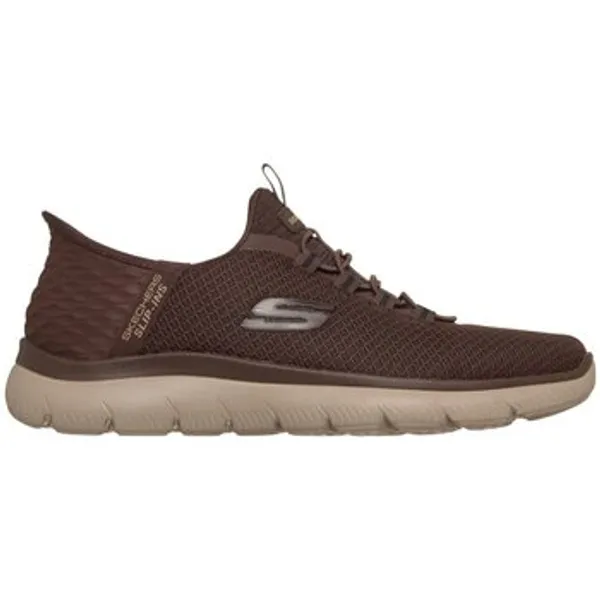 Skechers Lage Sneakers Bruin, vergelijk prijzen bij 1 winkel