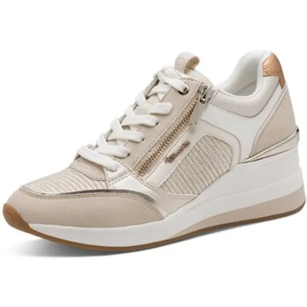 Tamaris Lage Sneakers Beige, vergelijk prijzen bij 1 winkel