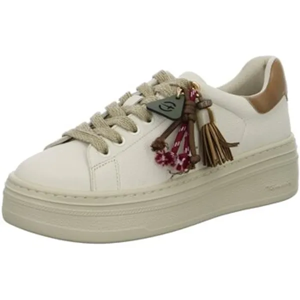 Tamaris Lage Sneakers Beige, vergelijk prijzen bij 1 winkel