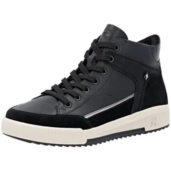Rieker Hoge Sneakers Zwart, vergelijk prijzen bij 1 winkel