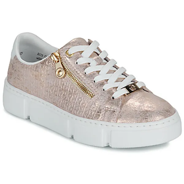 Rieker Lage Sneakers Roze, vergelijk prijzen bij 1 winkel