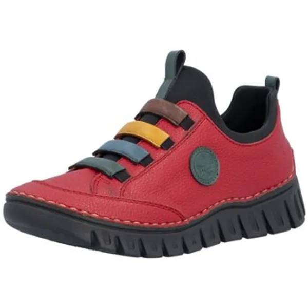 Rieker Lage Sneakers Rood, vergelijk prijzen bij 1 winkel