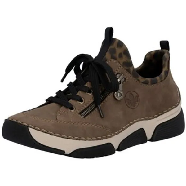 Rieker Lage Sneakers Bruin, vergelijk prijzen bij 1 winkel