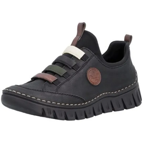 Rieker Lage Sneakers Zwart, vergelijk prijzen bij 1 winkel