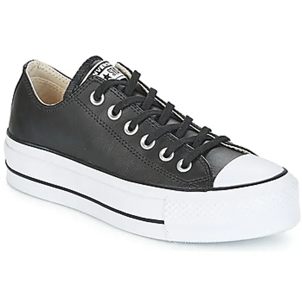 Converse Chuck Taylor All Star Lift Clean Leather Top Zwart, vergelijk prijzen bij 1 winkel