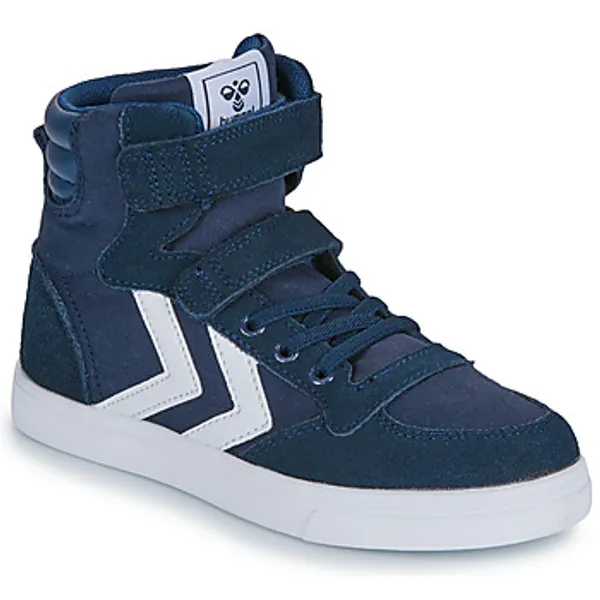 Hummel Slimmer Stadil High JR Blauw, vergelijk prijzen bij 1 winkel