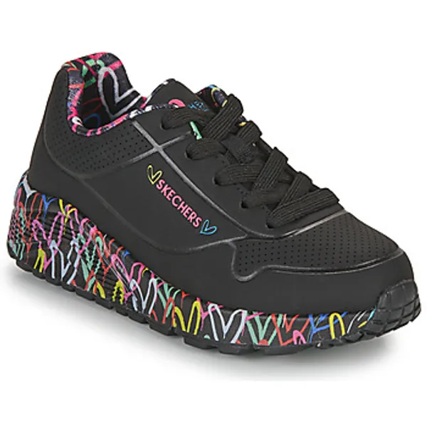 Skechers Uno Lite Zwart Kids, vergelijk prijzen bij 1 winkel