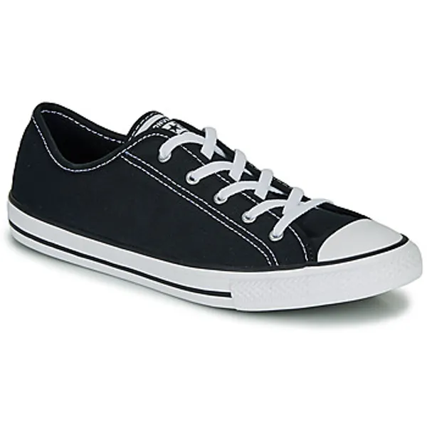 Converse Chuck Taylor All Star Dainty GS Canvas OX Zwart, vergelijk prijzen bij 1 winkel