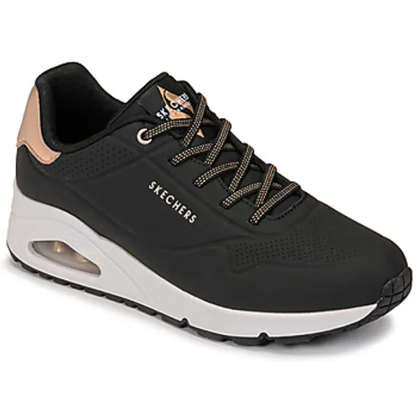 Skechers Uno Shimmer Away Zwart, vergelijk prijzen bij 2 winkels