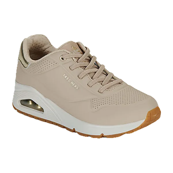 Skechers Uno Shimmer Away Beige, vergelijk prijzen bij 2 winkels