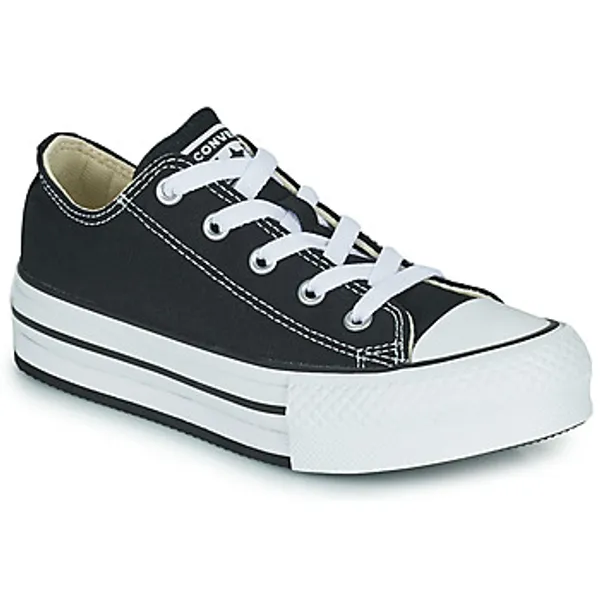 Converse Chuck Taylor All Star EVA Lift Foundation Ox Zwart Kids, vergelijk prijzen bij 1 winkel