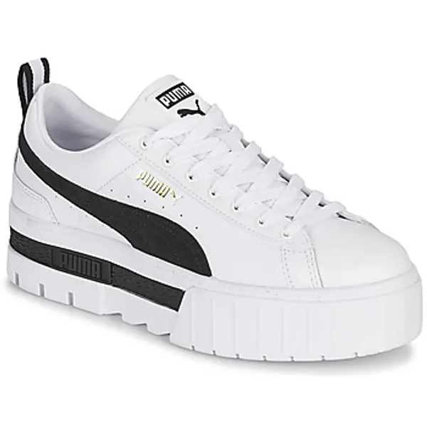 Puma Mayze Lthr Wit 01, vergelijk prijzen bij 2 winkels
