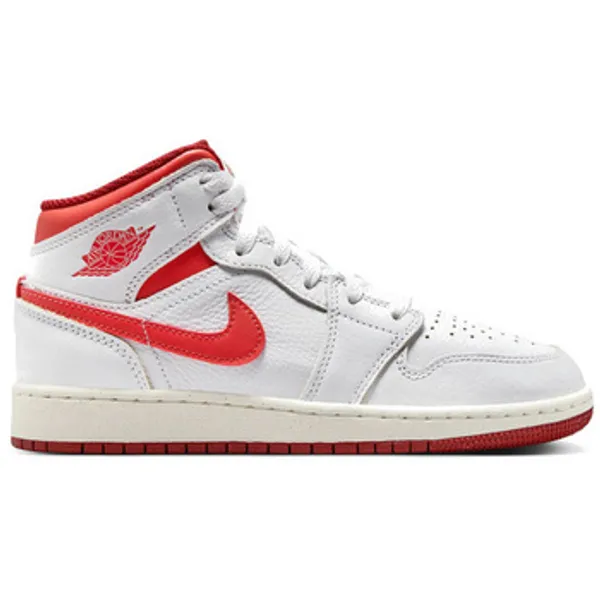 Nike Air Jordan 1 Mid Wit, foto 2 van 2