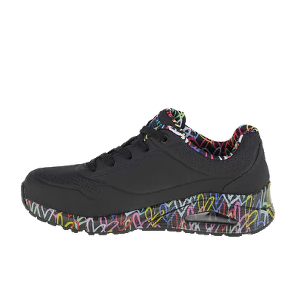Skechers Uno-Loving Love Zwart, vergelijk prijzen bij 1 winkel