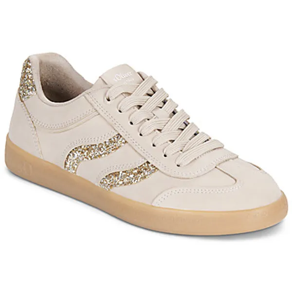 s.Oliver Lage Sneakers Beige, vergelijk prijzen bij 1 winkel