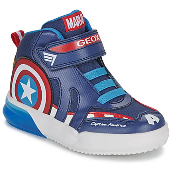 Geox J Grayjay Boy C Blauw, vergelijk prijzen bij 1 winkel