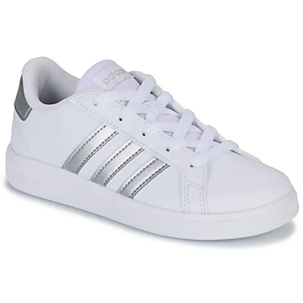 adidas Grand Court K Wit Kids, vergelijk prijzen bij 1 winkel