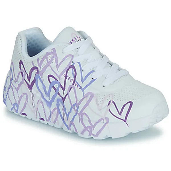 Skechers Uno Lite Goldcrown Spread Love Wit Kids, vergelijk prijzen bij 1 winkel