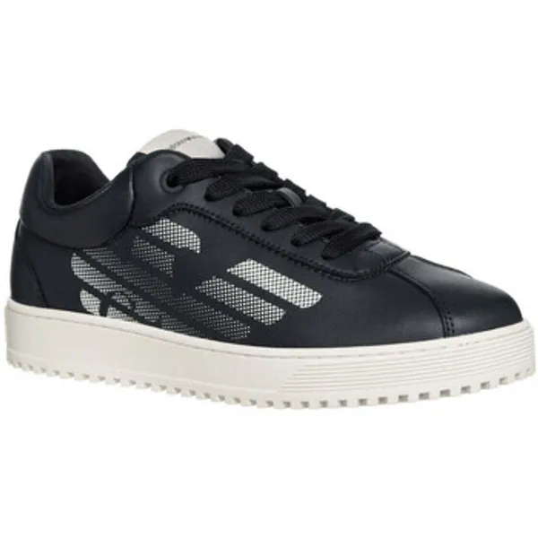 Emporio Armani Lage Sneakers Blauw, vergelijk prijzen bij 1 winkel