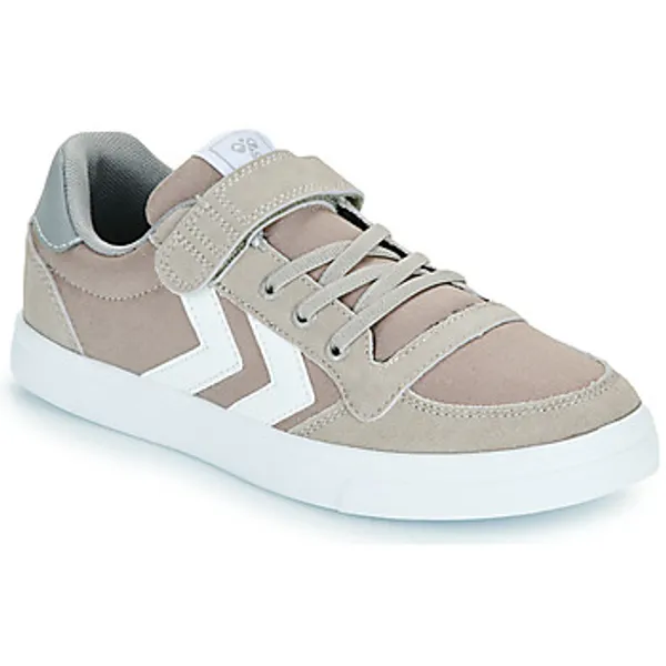 Hummel Slimmer Stadil Low JR Grijs, vergelijk prijzen bij 1 winkel