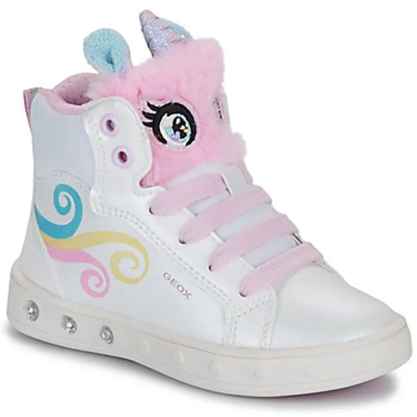 Geox J Skylin Girl Wit, vergelijk prijzen bij 1 winkel
