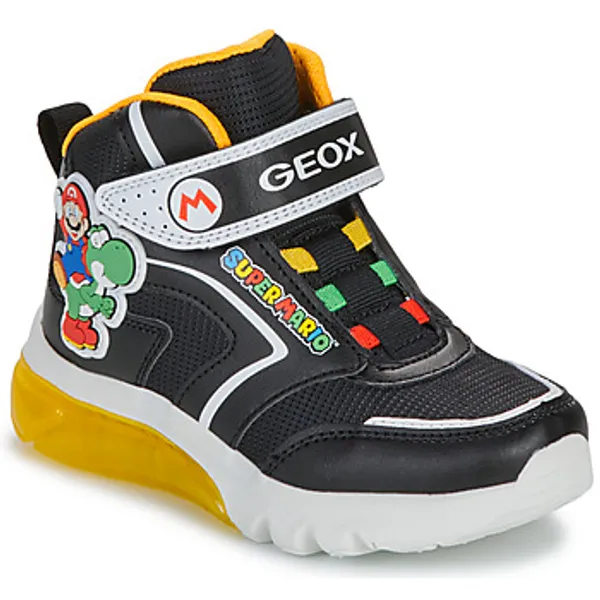 Geox J Ciberdron Boy Zwart, vergelijk prijzen bij 1 winkel