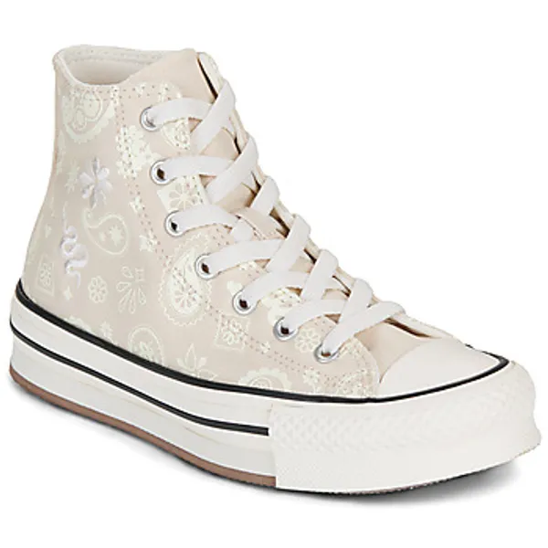 Converse Chuck Taylor All Star EVA Lift Beige Kids, vergelijk prijzen bij 2 winkels