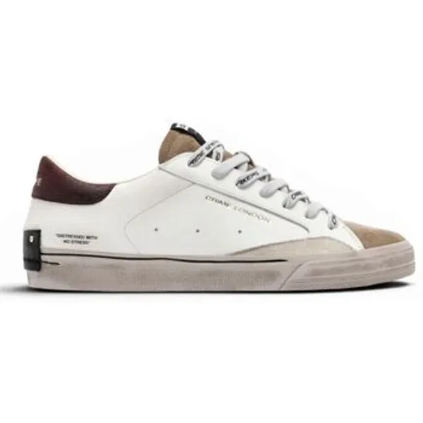 Crime London Lage Sneakers Wit, vergelijk prijzen bij 1 winkel