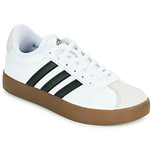 adidas VL Court K Wit Kids, vergelijk prijzen bij 1 winkel