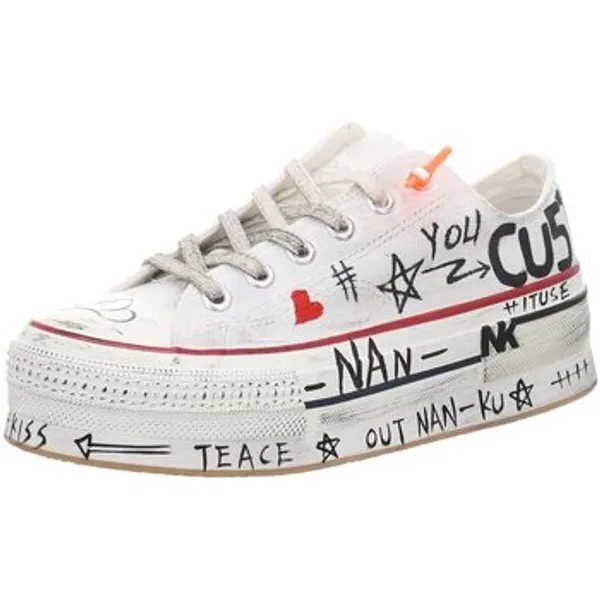 Nan-ku Lage Sneakers Wit, vergelijk prijzen bij 1 winkel