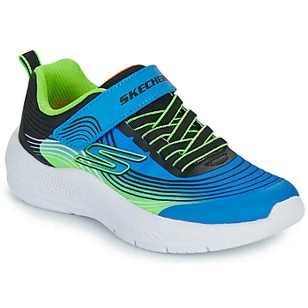 Skechers Microspec Advance Blauw Kids, vergelijk prijzen bij 1 winkel