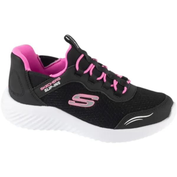 Skechers Slip-Ins Bounder Simple Cut Zwart Kids, vergelijk prijzen bij 2 winkels