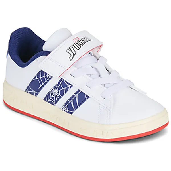 adidas Grand Court Spider-Man EL K Wit Kids, vergelijk prijzen bij 1 winkel
