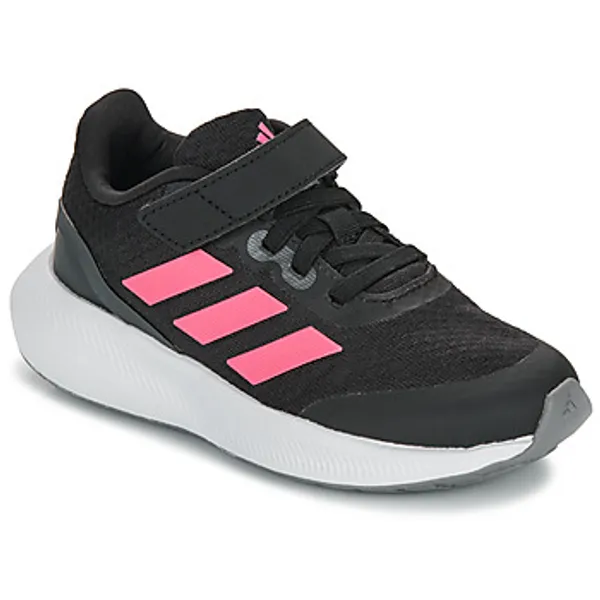 adidas Runfalcon EL K Zwart Kids, vergelijk prijzen bij 1 winkel