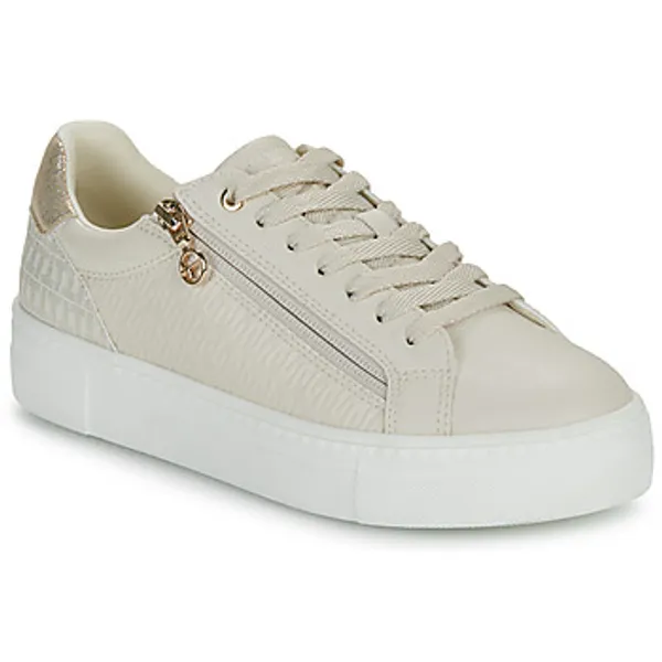 Tamaris Lage Sneakers Beige, vergelijk prijzen bij 1 winkel