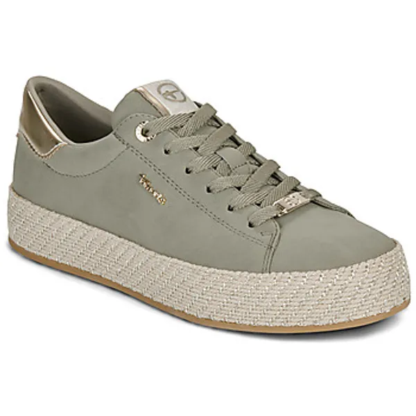 Tamaris Lage Sneakers Khaki, vergelijk prijzen bij 1 winkel