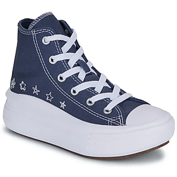 Converse Chuck Taylor All Star Move Platform Blauw Kids, vergelijk prijzen bij 1 winkel