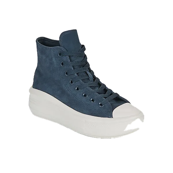 Converse Chuck Taylor All Star Move Platform Colorful Suede Blauw, vergelijk prijzen bij 1 winkel