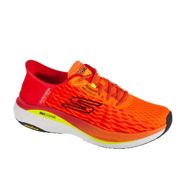 Skechers Slip-Ins Max Cushioning Propulsion Vitality Oranje, vergelijk prijzen bij 1 winkel