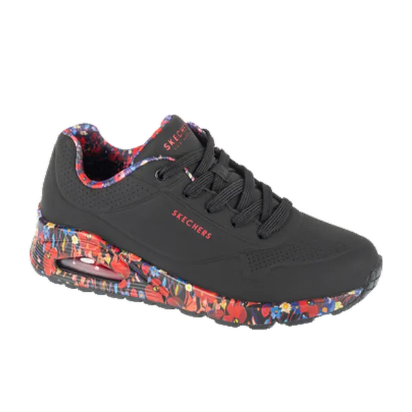 Skechers Uno Majestic Garden Zwart/Multicolor, vergelijk prijzen bij 1 winkel