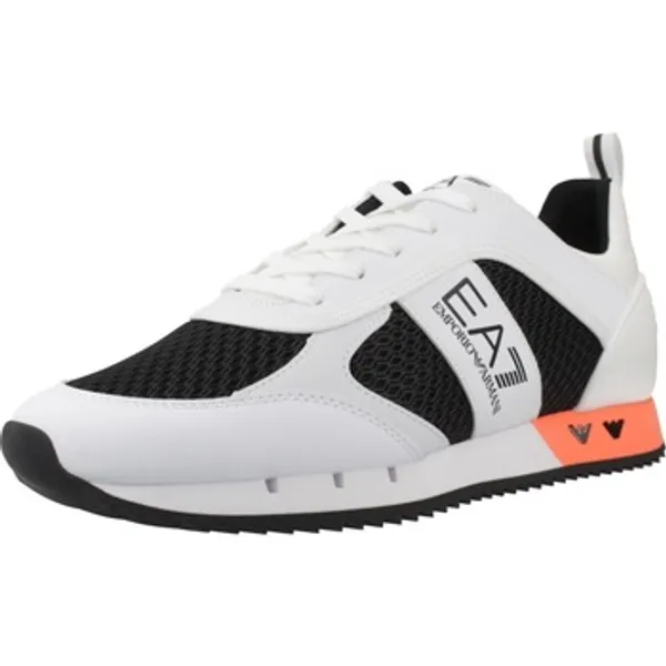 Emporio Armani EA7 Lage Sneakers Wit, vergelijk prijzen bij 1 winkel