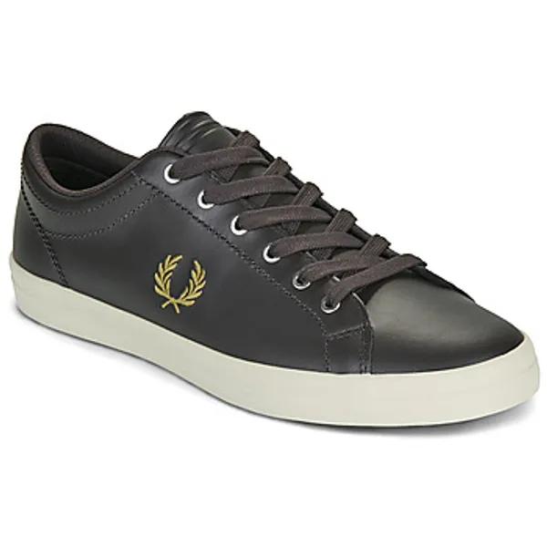 Fred Perry Baseline Leather Bruin, vergelijk prijzen bij 1 winkel