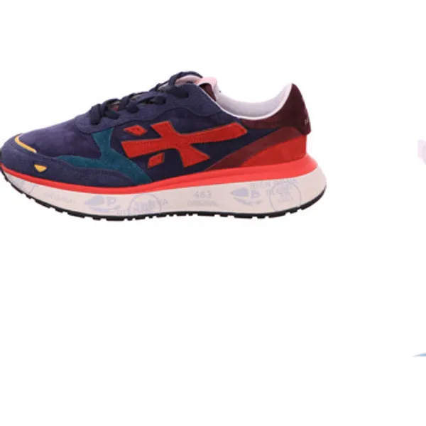Premiata Lage Sneakers Blauw, vergelijk prijzen bij 1 winkel