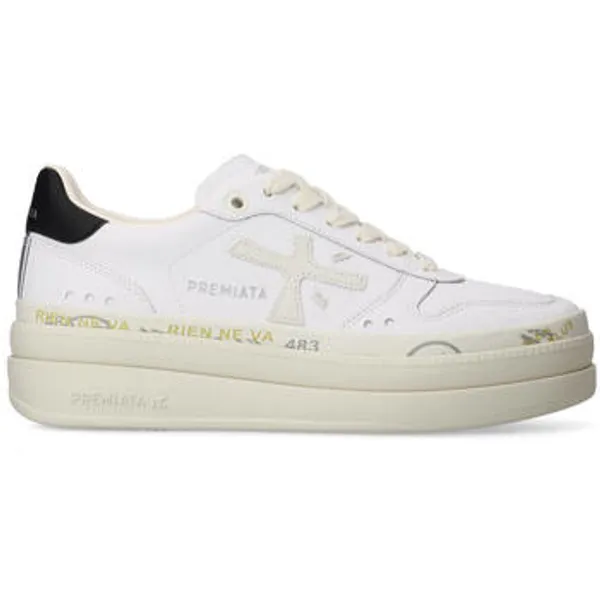 Premiata Lage Sneakers Wit, vergelijk prijzen bij 1 winkel