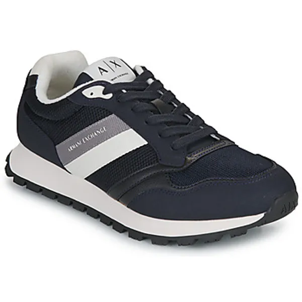 Armani Exchange Lage Sneakers Blauw, vergelijk prijzen bij 1 winkel