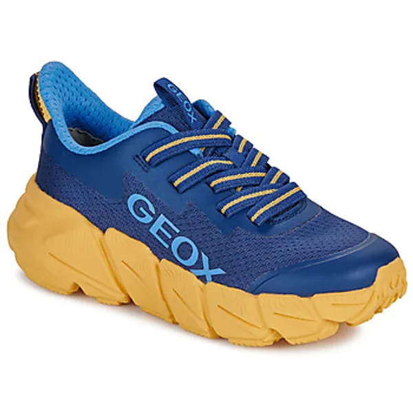 Geox J Flexyper Fast Boy Blauw, vergelijk prijzen bij 1 winkel