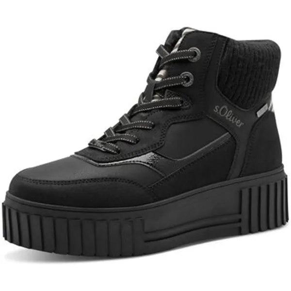 s.Oliver Hoge Sneakers Zwart, vergelijk prijzen bij 1 winkel