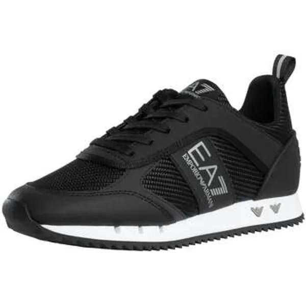 Emporio Armani EA7 Mesh Logo-Sneakers Zwart, vergelijk prijzen bij 1 winkel